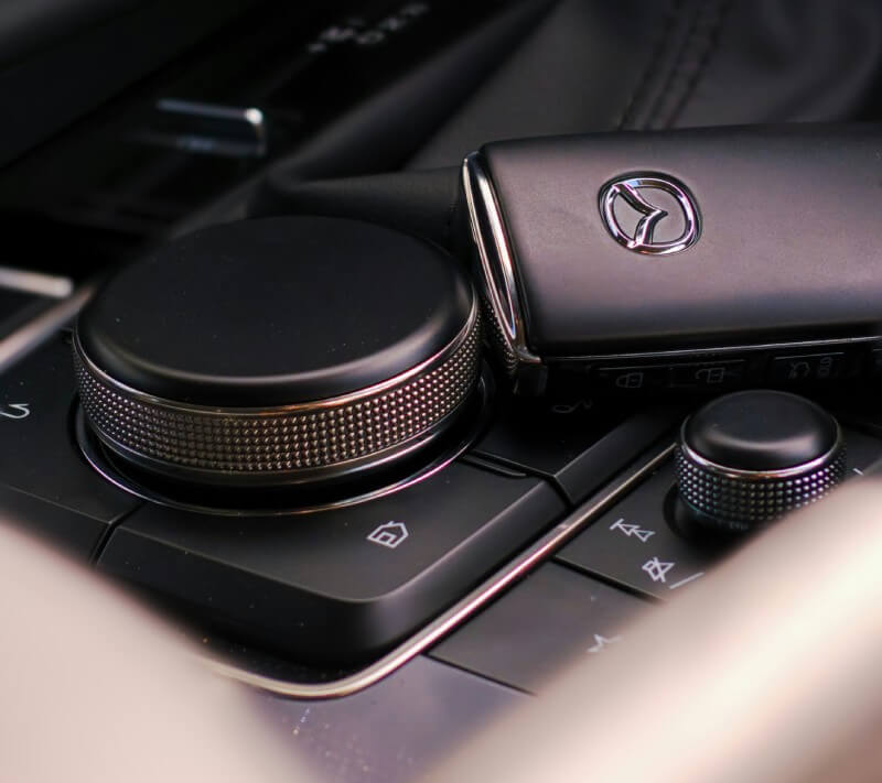 Mazda Key In Car Image
